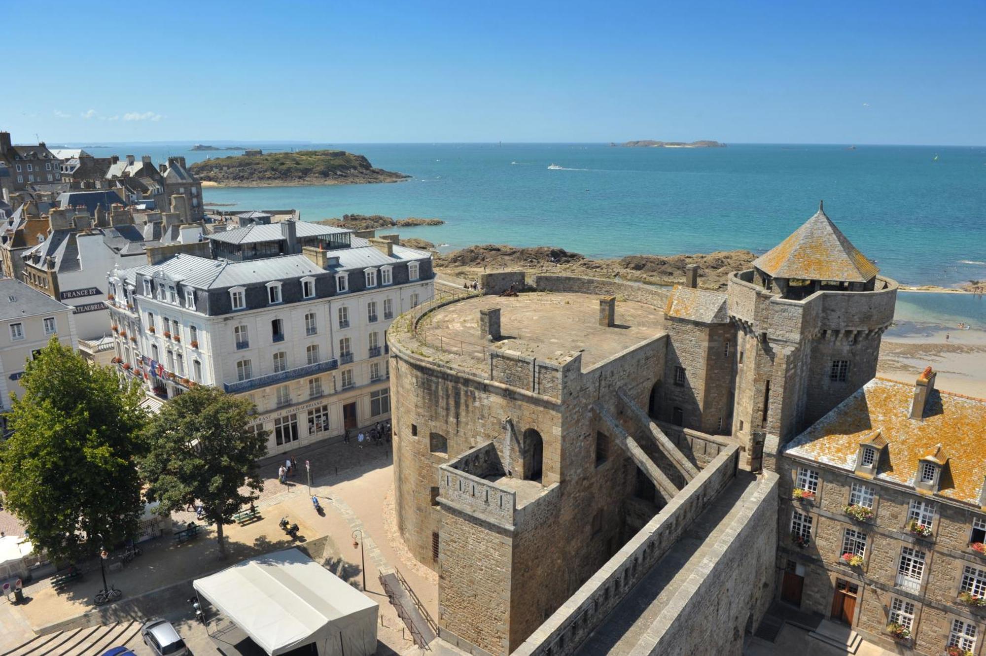 Hotel France Et Chateaubriand Saint-Malo Exterior foto