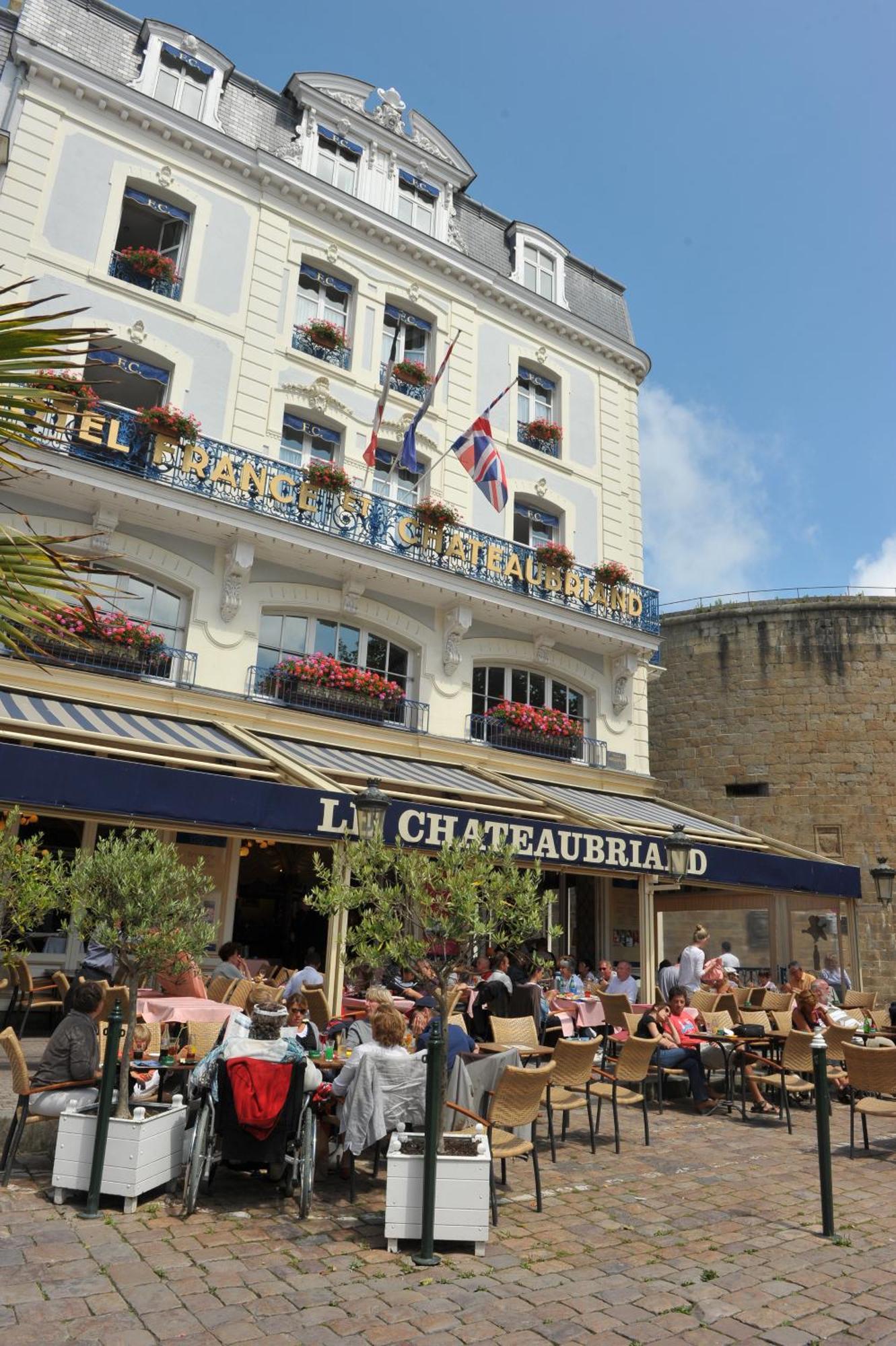 Hotel France Et Chateaubriand Saint-Malo Exterior foto