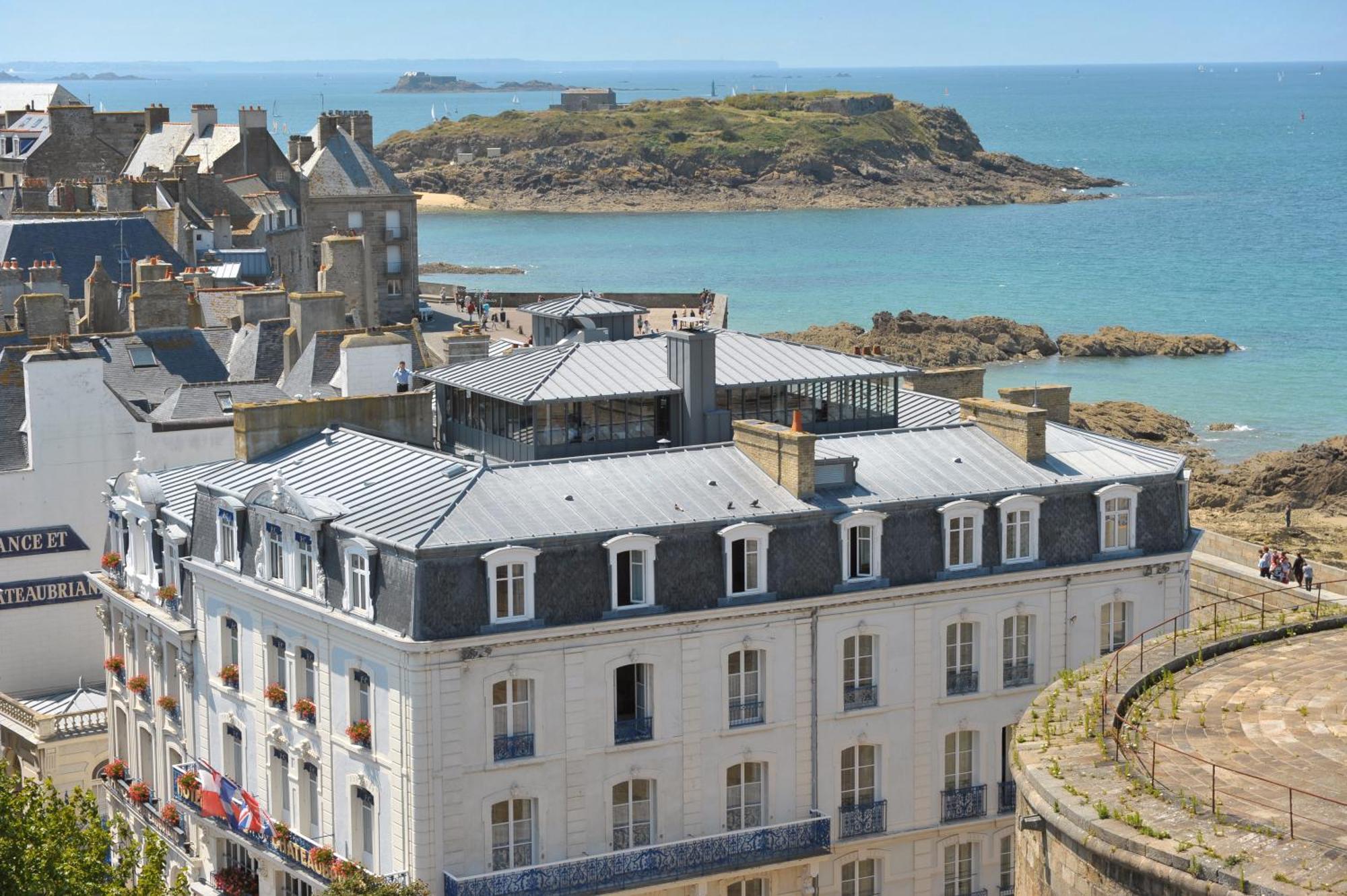 Hotel France Et Chateaubriand Saint-Malo Exterior foto